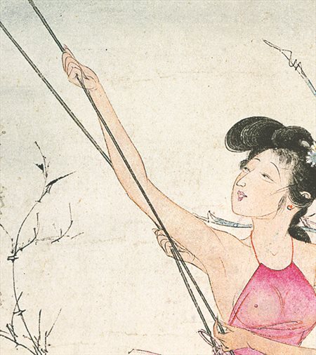 桃山-胡也佛的仕女画和最知名的金瓶梅秘戏图